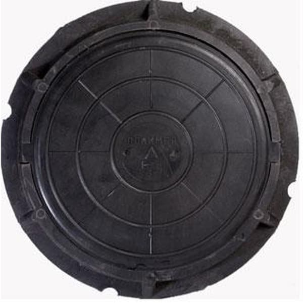 Люк полимерный круглый  7т 780х100мм