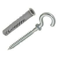 Дюбель с полукольцом 10х45 2шт 