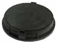 Люк полимерный круглый  3т 730х 60мм