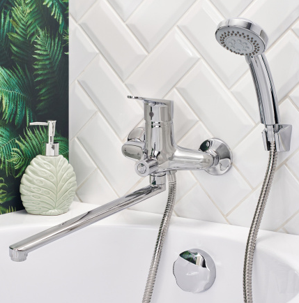 Смеситель ванна B8282-45F  Д40 Boou РМС(3)---