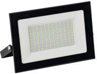 Прожектор светодиодный 100W 6500К без датчика движения черный Led IP65 Generica IEK