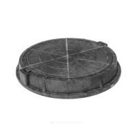 Люк полимерный круглый  1т 760х 50мм