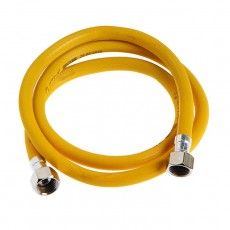 Подводка газ 1,0м г/ш желтая Шлангофф