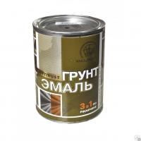 Грунт эмаль по ржавчине 3в1 голубая 0,9кг глянец Радуга
