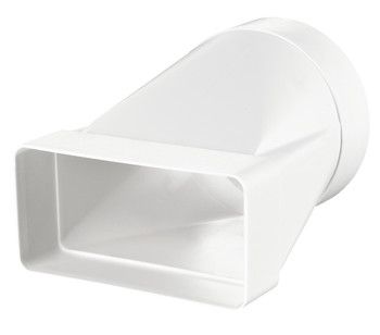 Соединитель плоского канала 60х204х125мм с круглым 812 Zernberg 