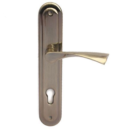 Ручка накладка на планке  ПА-85  шоколад