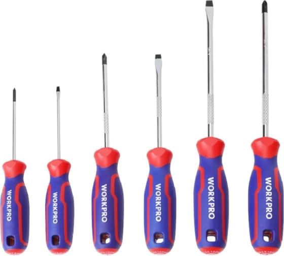 Набор отверток  6шт PH/SL Workpro----