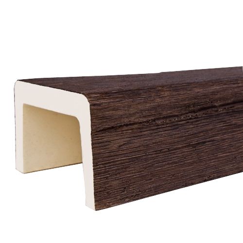 ПУ Балка М12 60х120х3000мм Темный Дуб Уникс