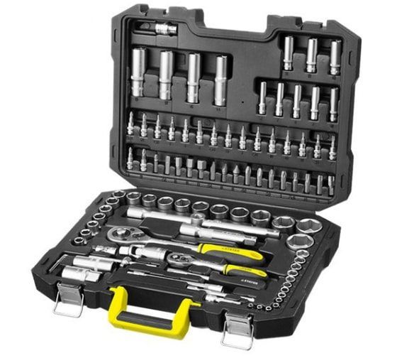 Набор инструмента головки+биты 94предм. Stayer