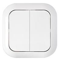 Выключатель 2-кл белый Гармония Беларусь---