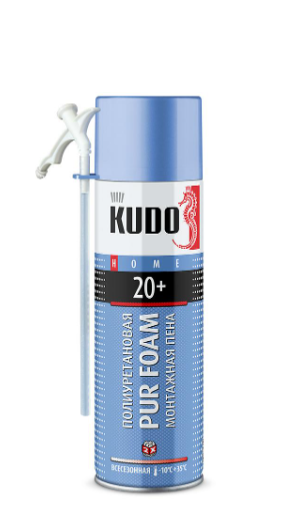 Пена монтажная 20+л всесезонная  650мл Home 20+ Kudo(12)