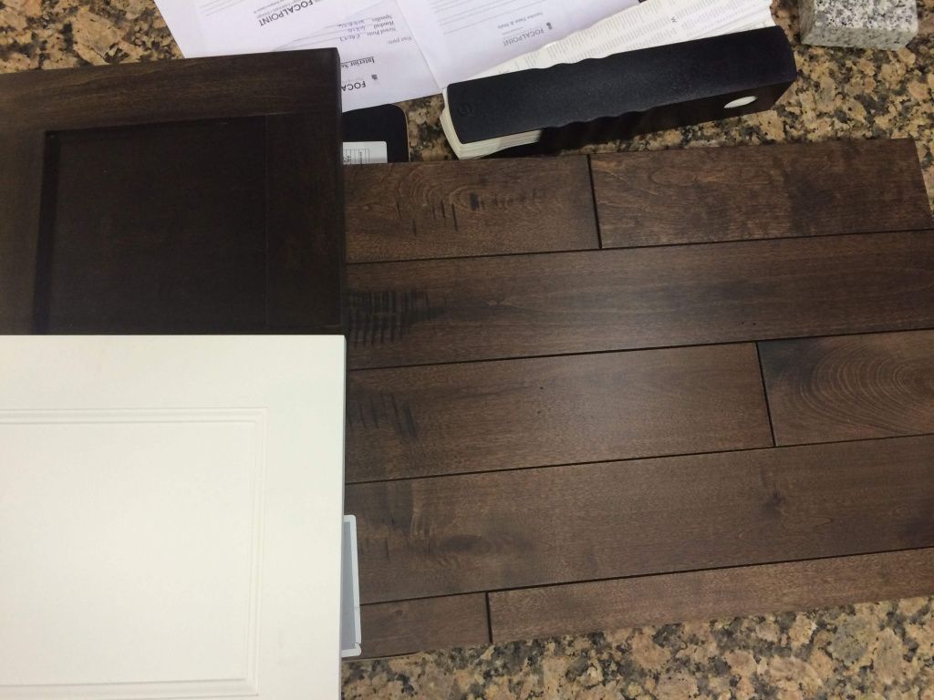 Деревянный пол покрытый эмалью