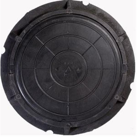 Люк полимерный круглый  7т 780х100мм