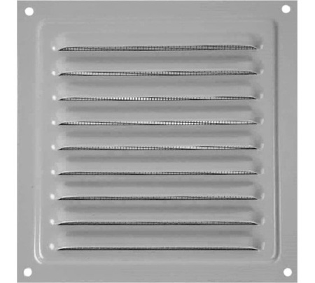 Решетка вентиляционная металл 150х150 с сеткой Met1515  Zernberg