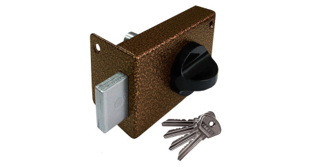 Замок накладной ЗН 1 медь Омега