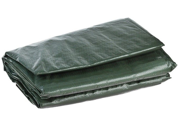 Тент 3х4м 100г/м2 люверсы, армир.края тарпаулин Ecos