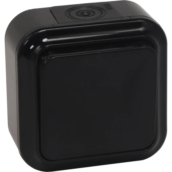 Выключатель откр.установки 1-кл черный Пралеска IP54 Bylectrica