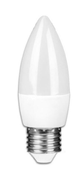 Лампа светодиодная Е27  8Вт Led 4000К белый свет свеча Generica IEK