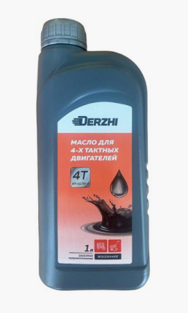 Масло 1л 4-х тактное полусинтетика SAE 10W40 Derzhi