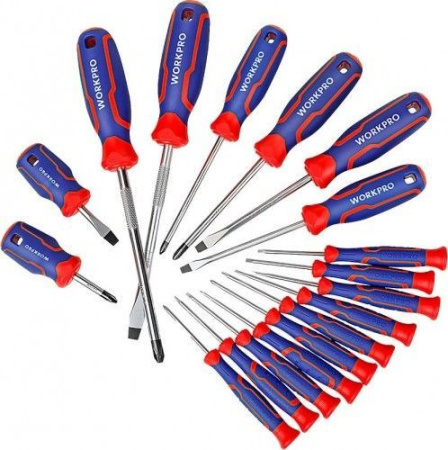 Набор отверток 18шт PH/SL с подставкой Workpro----