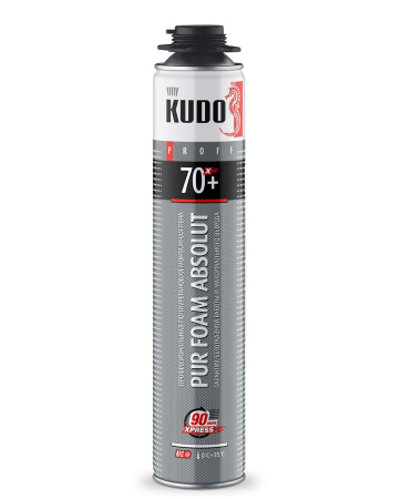 Пена монтажная проф. 70+л летняя 1000мл быстросохн. Absolut Proff Xpress Kudo