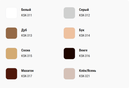 Герметик акриловый д/дерева и паркета мхагон 280мл KSK317 Home Kudo(6)---