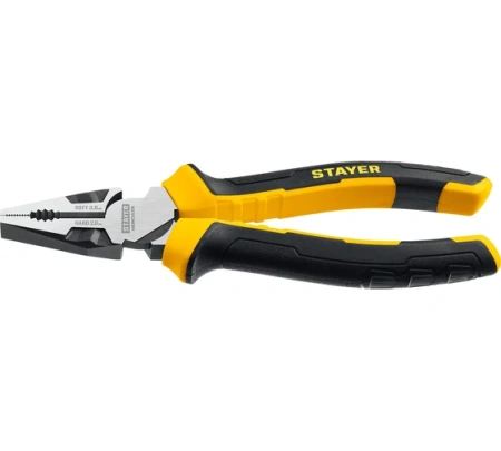 Плоскогубцы комбинированные 200мм эксцентриковый мех-м Cr-V Hercules Stayer