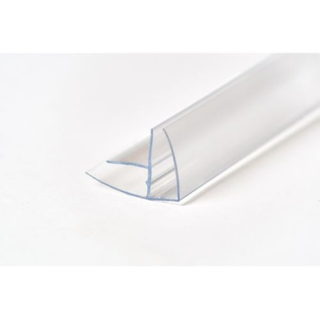 Поликарбонат профиль угловой 8-10мм прозрачный---