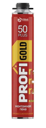 Пена монтажная проф. 50+л летняя 750мл Profigold