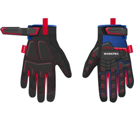 Перчатки с защитой от ударов L Workpro----